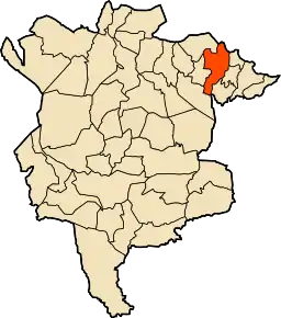 Poziția localității Ouled Addi Guebala