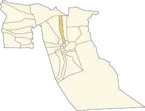 Localizarea comunei în cadrul provinciei