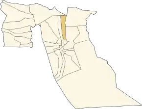 Localizarea comunei în cadrul provinciei