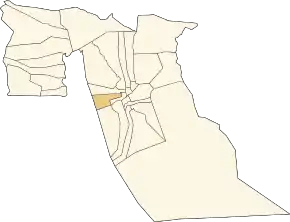 Localizarea comunei în cadrul provinciei