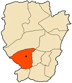 Poziția localității Sfissifa