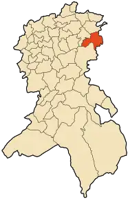 Poziția localității M'Cid