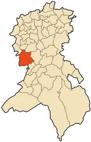 Poziția localității Moulay Slissen