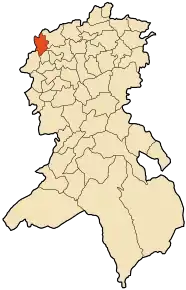 Poziția localității Sehala Thaoura