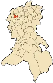 Poziția localității Sidi Yacoub