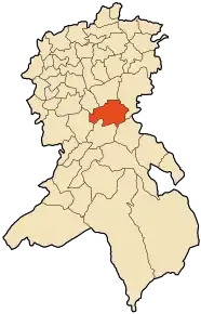 Poziția localității Teghalimet