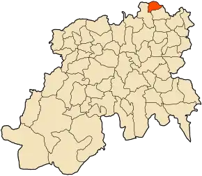 Poziția localității Deux Bassins