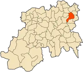 Poziția localității El Guelb El Kebir