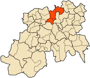 Poziția localității El Omaria