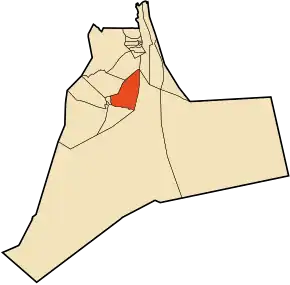 Poziția localității Hassi Ben Abdellah