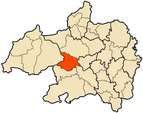 Poziția localității El Achir