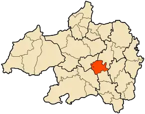 Poziția localității El Anceur