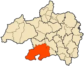 Poziția localității El Ach