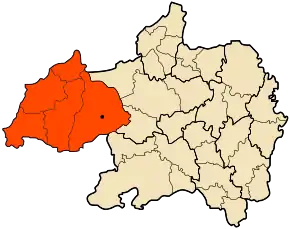 Poziția localității Mansoura