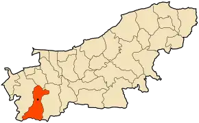 Poziția localității Larbatache