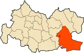 Poziția localității Layoune