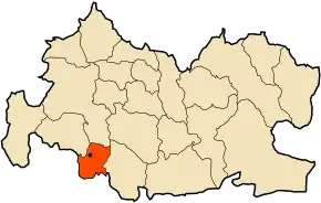 Poziția localității Maacem