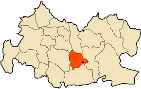 Poziția localității Ouled Bessem