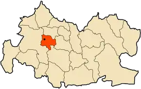 Poziția localității Tamalaht