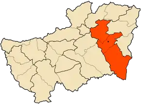 Poziția localității Merahna