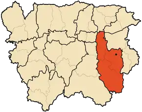 Poziția localității Aïn Lechiekh