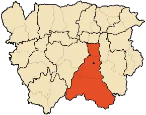 Poziția localității Bordj Emir Khaled