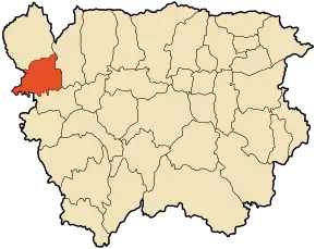 Poziția localității El Abadia