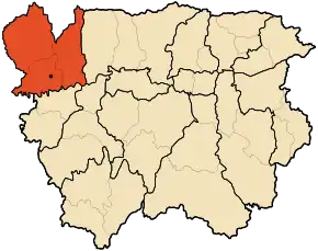 Poziția localității El Abadia