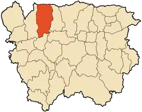 Poziția localității El Amra