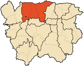 Poziția localității El Amra