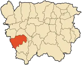 Poziția localității El Maine