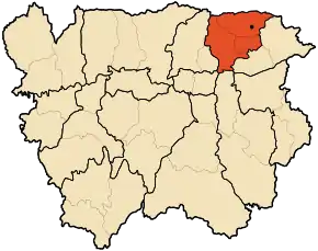 Poziția localității Hammam Righa