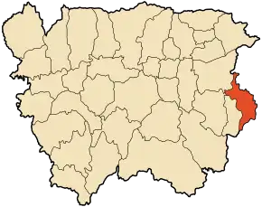 Poziția localității Oued Chorfa