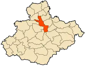 Poziția localității Djidioua