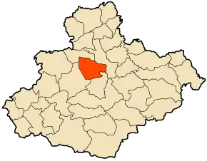 Poziția localității El Hamadna