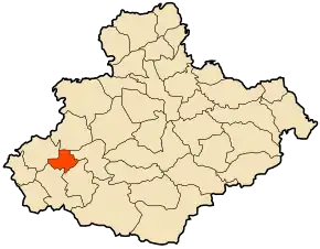 Poziția localității El Matmar