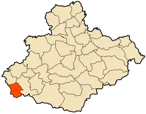 Poziția localității Kalaa