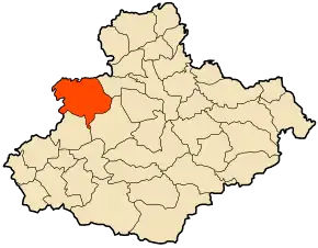 Poziția localității Sidi Khettab