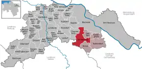 Poziția localității Dahlenburg