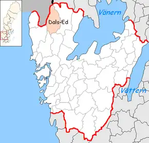 Localizarea comunei în cadrul comitatului