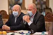 Constantin-Daniel CADARIU la Primăria Vatra Dornei.