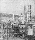 Instalația de distilare atmosferică nr. 2 (D.A. 2) în 1963.
