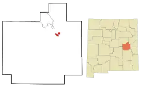 Poziția localității Fort Sumner, New Mexico