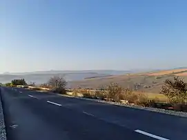 Culmea Berzunți - perspectivă nord-estică