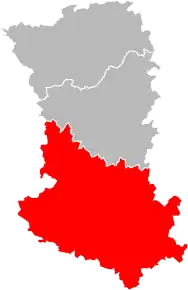 Arondismentul Niort în cadrul departamentului Deux-Sèvres