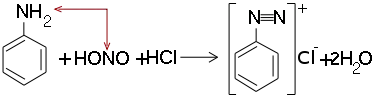 Diazotarea aminelor aromatice