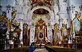 Interiorul bisericii “Marienmünster” din Dießen am Ammersee