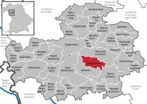 Poziția localității Dietersheim