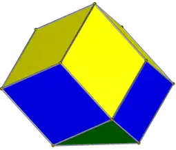 Dodecaedru rombic diminuat