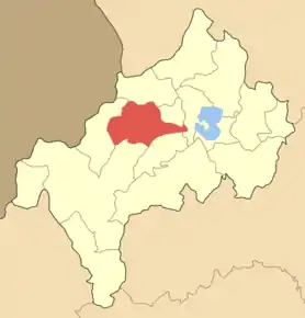 Poziția localității Mesopotamia